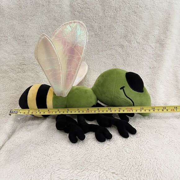 Alien Fresh Jerky Hornet Wasp Plush 14” Green Stuffed Animal Bug Toy Area 51 - Picture 6 of 6